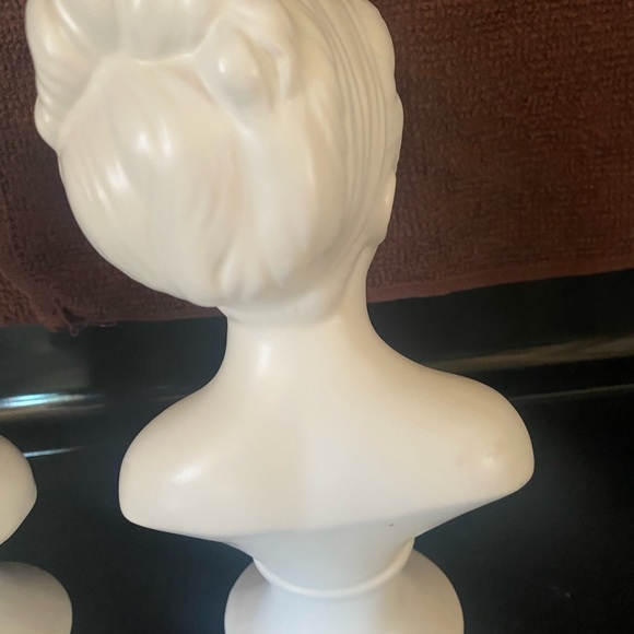 VINTAGE! National Potteries Boy And Girl Bust - Picture 5 of 8